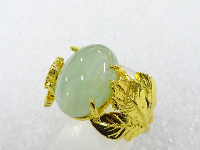 NATURAL STONE FASHION RING / JP SIZE 16